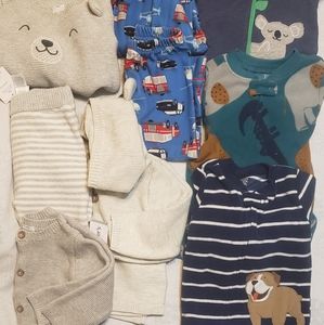 Carter's Baby Boy 7 Piece Bundle
